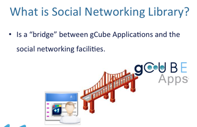 Figure 1. Social Networking Library in a very nutshell