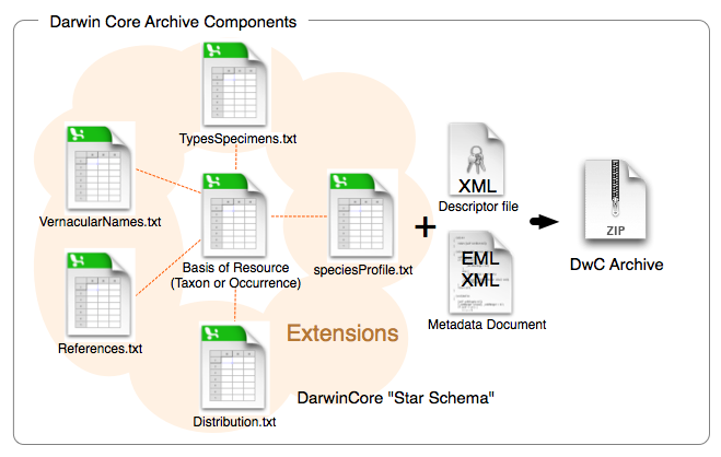 Darwin Core Archive Components
